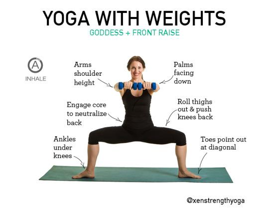 Yoga with Weights Will Make You Strong, Long, and Lean - Shine from ...