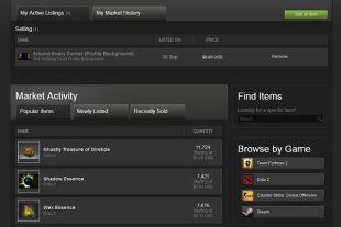 Steam Marketplace Browse | Screenshot
