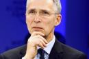 Stoltenberg NATO Secretary-General attends the WEF   annual meeting in Davos