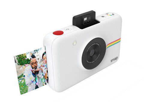 ▲Snap是Polaroid最新款的數位拍立得相機。