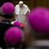 El papa Francisco durante la sesión inaugural de la conferenia de obispos italianos en el Vaticano el 18 de mayo del 2015. (AP Foto/Alessandra Tarantino)