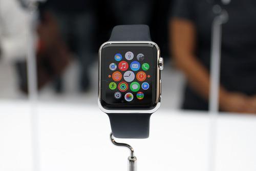 Apple Watch displaying its home screen