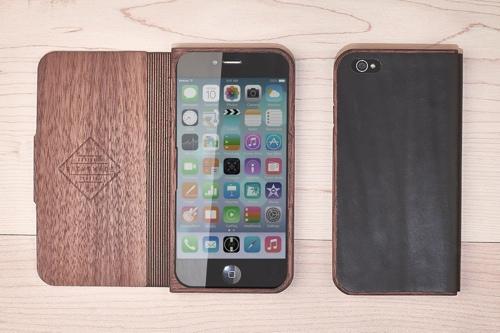Grovemade Walnut and Leather iPhone case