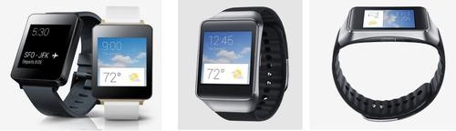 Android Wear watches