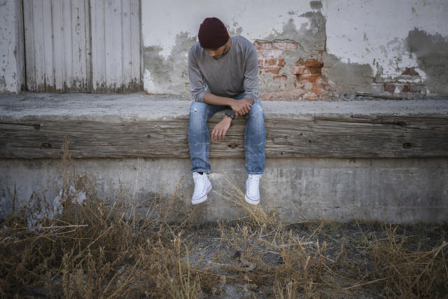 Are we in the midst of a male loneliness epidemic? [Photo: Getty]