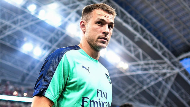 Ramsey makes timely return to Arsenal training