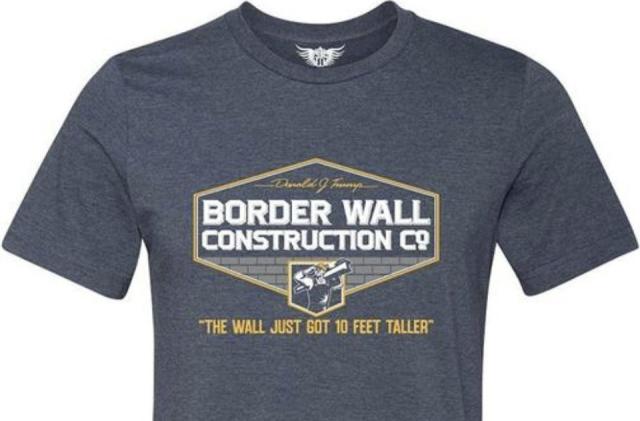 Pro-Trump border wall T-shirt 