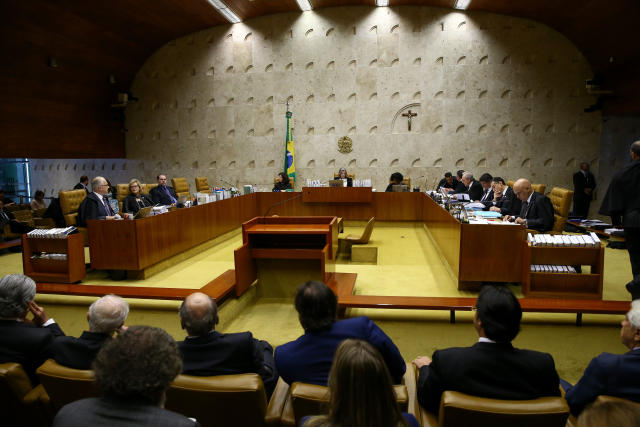 ***ARQUIVO***BRASÍLIA, DF, 04.04.2018: Sessão plenária no Supremo Tribunal Federal (STF) em Brasília. (Foto: Pedro Ladeira/Folhapress)