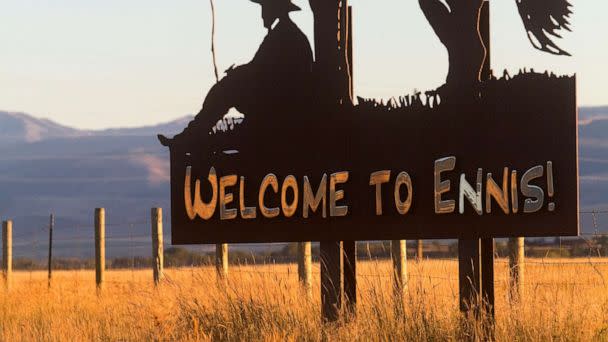 PHOTO: A welcome Sign to Ennis, Montana. (STOCK PHOTO/Getty Images)