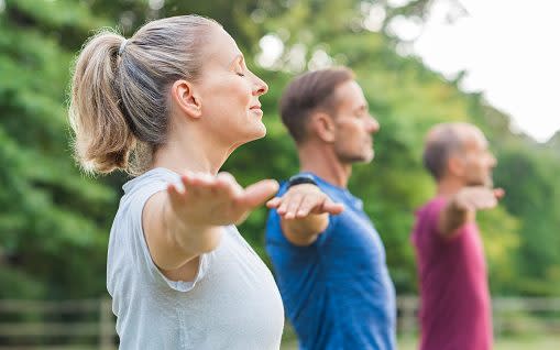 The research found the greatest benefits were among those who were already active, and boosted exercise levels in later life  - PA