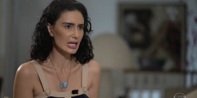 Em entrevista ao Fantástico, a atriz Cristiane Machado detalhou a série de agressões sofridas por ex-diplomada. Sergio Schiller Thompson-Flores nega as acusações.