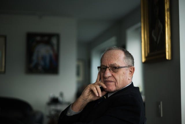 Prominent lawyer Alan Dershowitz, who was at one point contacted by the shadowy hacker who went by the pseudonym Patrick Kessler, in Manhattan, Nov. 11, 2015.