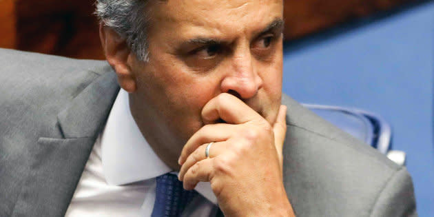 Senador Aécio Neves (PSDB-MG) é investigado na Operação Ross, que é um desdobramento da Operação Patmos, uma fase da Lava Jato deflagrada em maio de 2017.