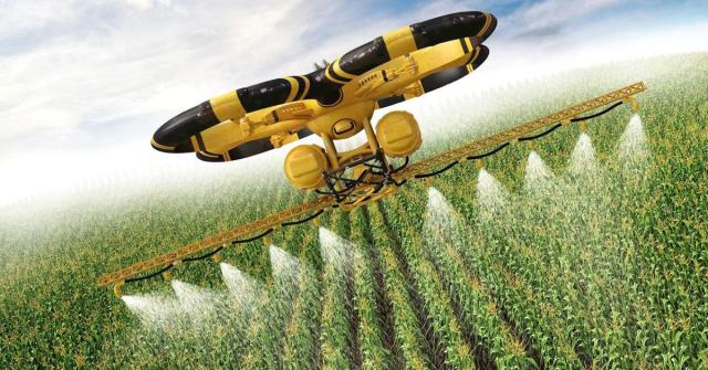 El uso de drones en agricultura es uno de los aspectos más interesantes de la nueva agricultura | imagen dron civil