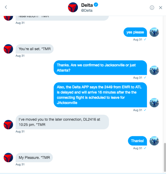 Delta customer service part 2