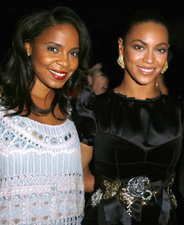 Sanaa Lathan and Beyoncé in 2008