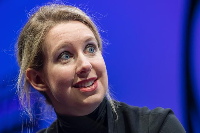 Elizabeth Holmes, founder and chief executive officer of Theranos Inc., speaks during the 2015 Fortune Global Forum in San Francisco, California, U.S., on Monday, Nov. 2, 2015. (Photo: David Paul Morris/Bloomberg via Getty Images)