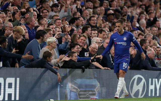 Hazard's pre-match interview left his Chelsea future up in the air - AFP