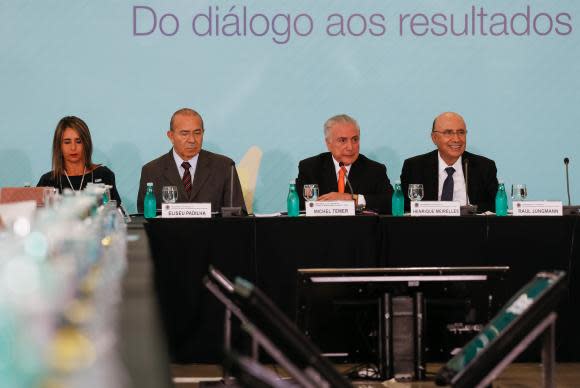 Brasília - O presidente Michel Temer participa da 47 reunião do Conselho de Desenvolvimento Econômico e Social (CDES), no Palácio do Planalto (Beto Barata/PR)