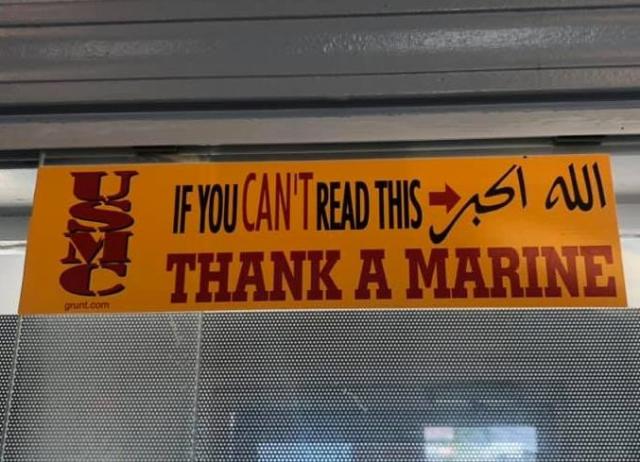 A fast food restaurant in Illinois faces controversy over a bumper sticker. (Photo: Facebook)