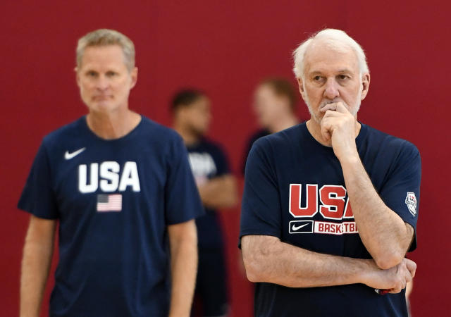 Gregg Popovich and Steve Kerr slammed lawmakers for their inaction after the latest mass shootings this weekend while at USA Basketball training camp in Las Vegas.