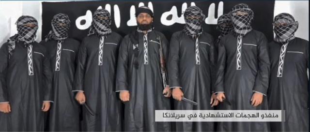 IS claims Sri Lanka bombings, releases photo of attackers