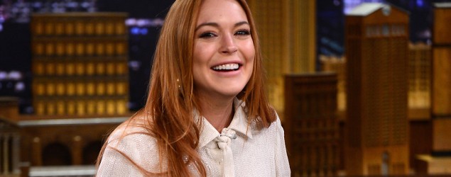Lohan: Oprah and I have a 'really strong bond' (Getty)