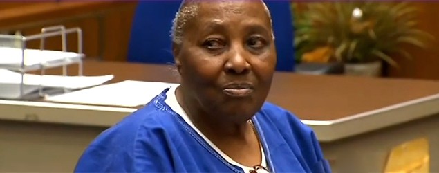 74-year-old woman freed after more than 3 decades. (KTLA)
