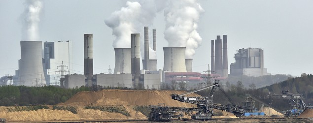 A power plant in western Germany. (Martin Meissner/AP)