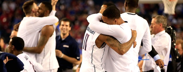 UConn upsets Kentucky to win the national title. (Getty Images)
