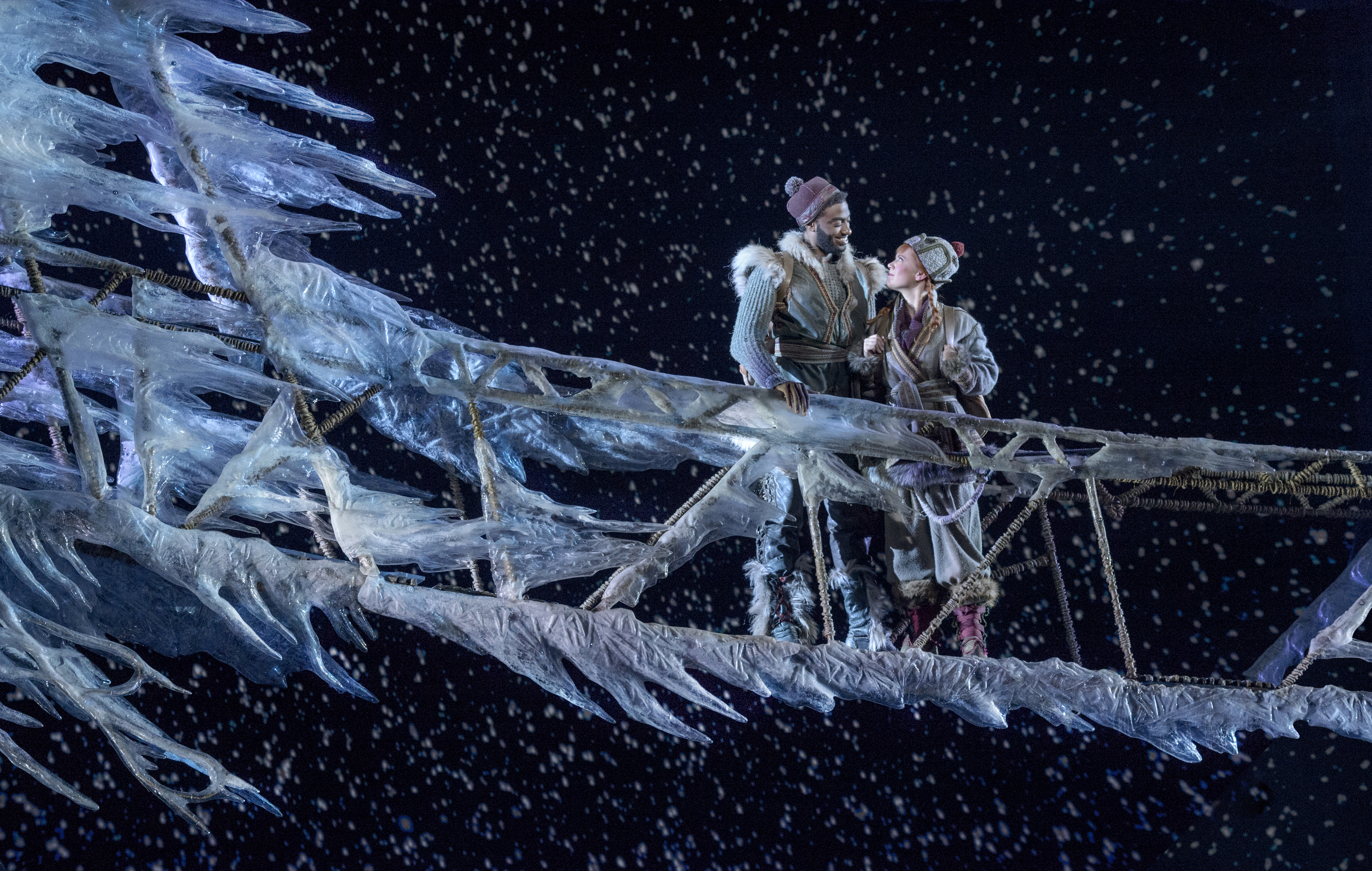 Frozen - John Riddle as Hans in Frozen on Broadway, Photo by Andrew Eccles