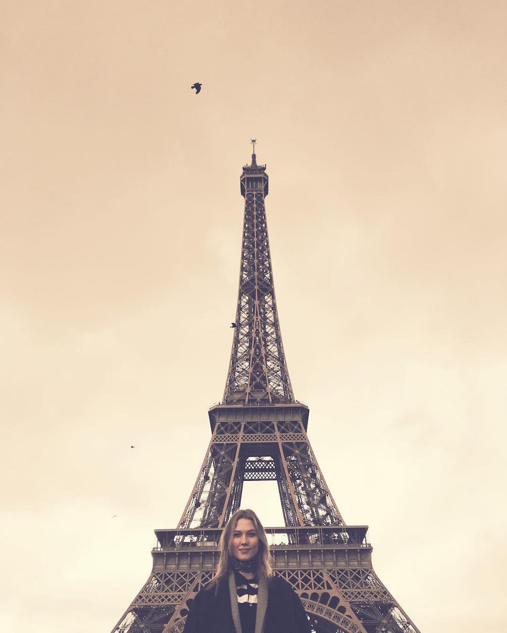 When in Paris! Celebs Pose With the Eiffel Tower - Suzy Byrne