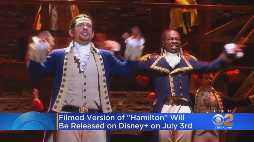 Hamilton Coming To Disney Plus In July Video