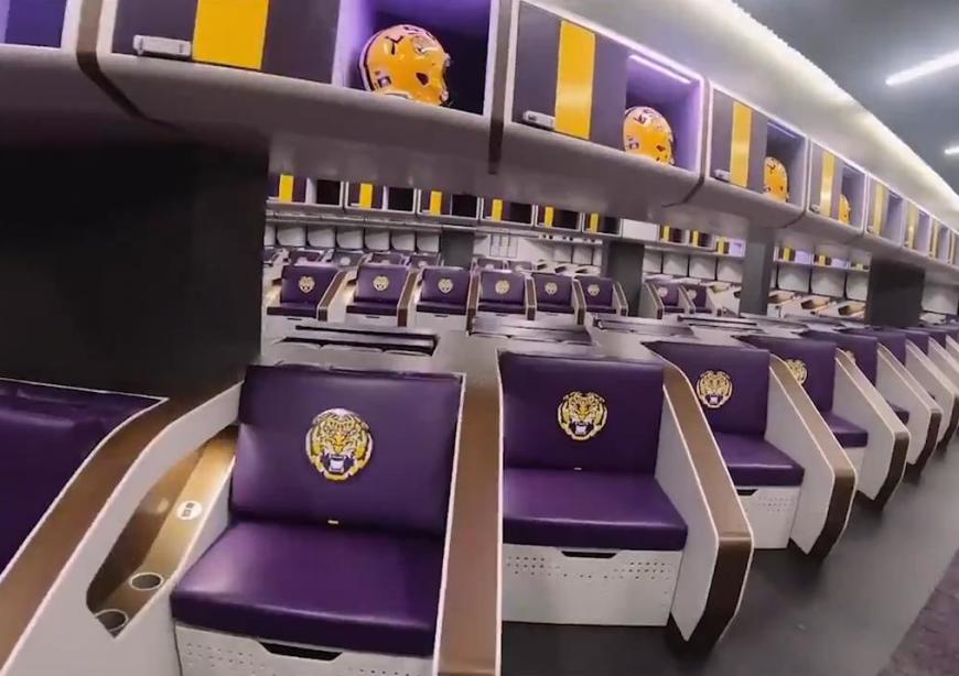 How Does Lsu S New Locker Room Compare To College Football S Other Top Facilities