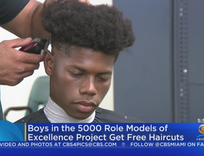 Students In 5000 Role Models Of Excellence Given Free Haircuts Before Washington Dc Trip
