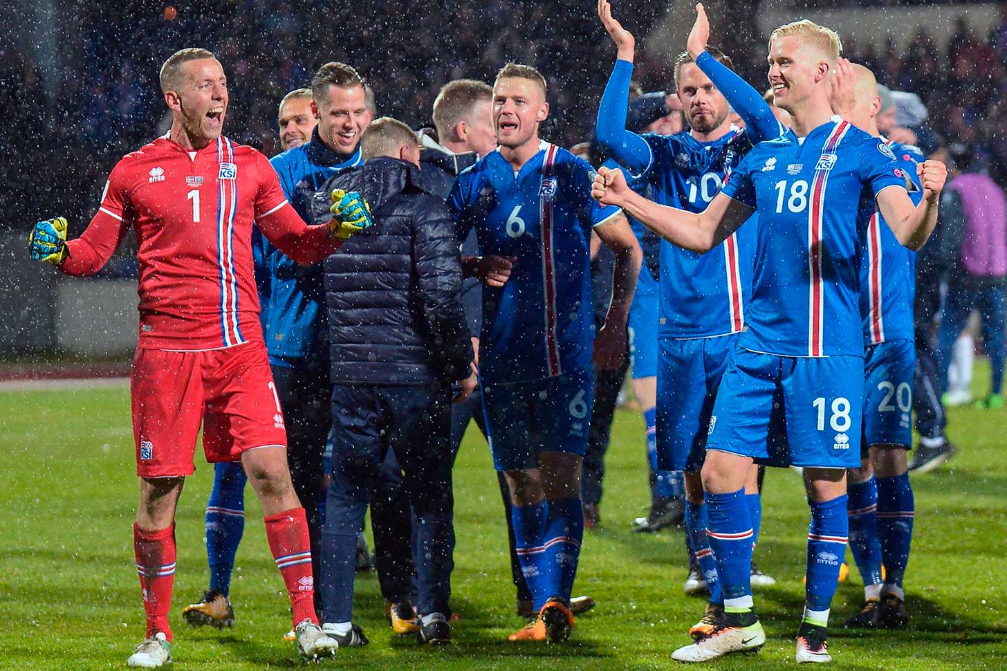 冰岛足球国家队挑战2018世界杯的神话!没有不