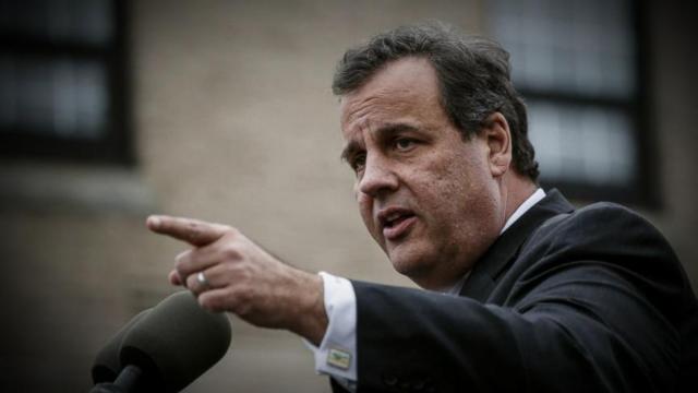 Chris Christie Confronts Protestor at Superstorm Sandy Event