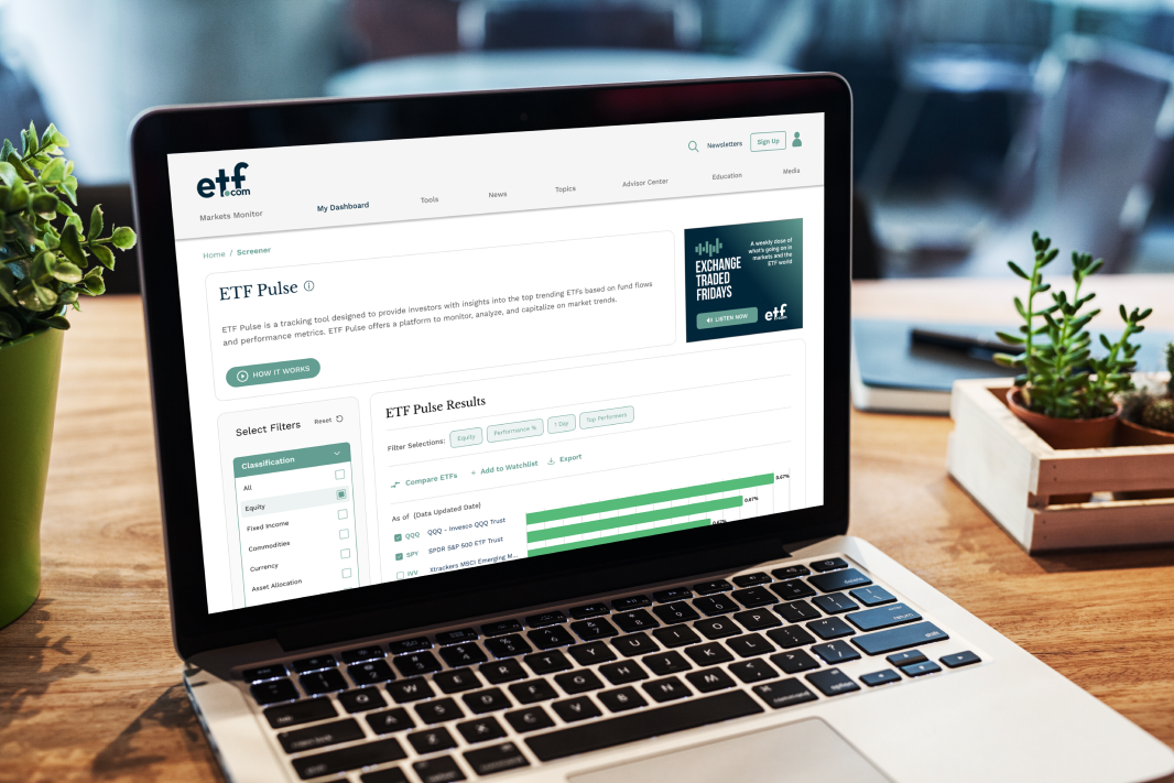 ETF Pulse Tool - Fund Flows & Performance Analysis