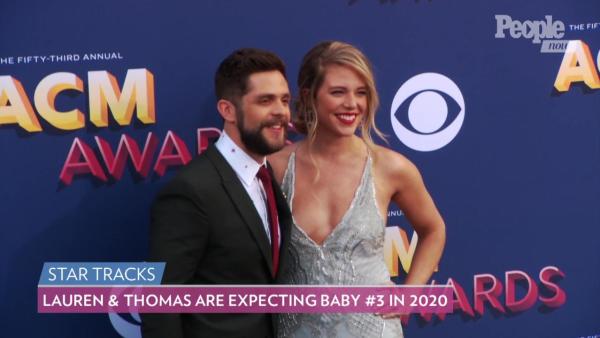 Countdown to Baby! Thomas Rhett and Pregnant Wife Lauren ...