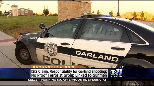 ISIS Claims Responsibility For Garland Attack