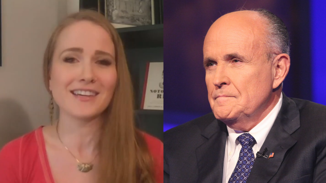 Rudy Giuliani's daughter says Biden endorsement was her own 'October  surprise'