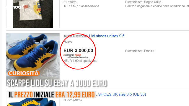 scarpe da ginnastica da 500 euro