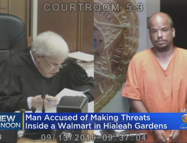 Man Accused Of Screaming Threats Inside Hialeah Gardens Walmart