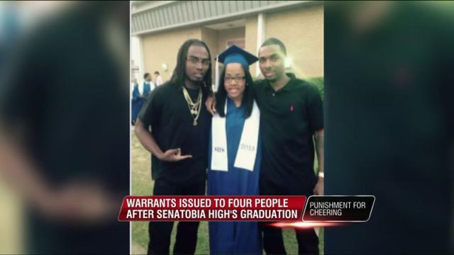 Arrest Warrants Issued for People Who Cheered at HS Graduation