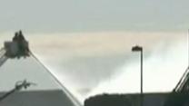 Raw: Rising Smoke at Wichita Airport