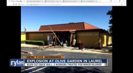 Explosion Tears Through Md Olive Garden Video
