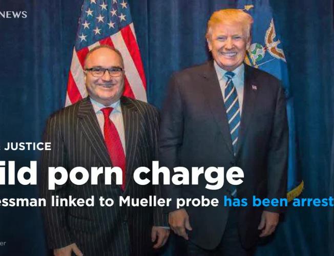 Lebanese American Porn - Lebanese-American businessman linked to Mueller probe faces child porn  charge