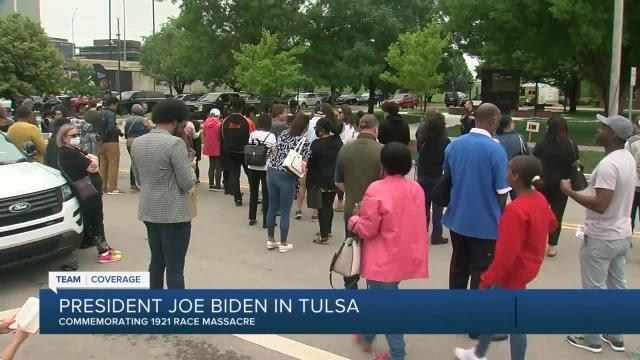 Pres. Biden commemorates the 1921 Tulsa race massacre