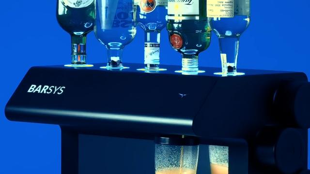 Barsys robot bartender