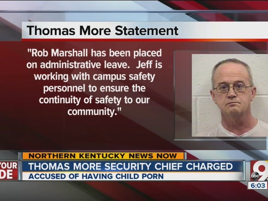 Jeff Thomas Porn - Thomas More College safety director arrested on child porn charges